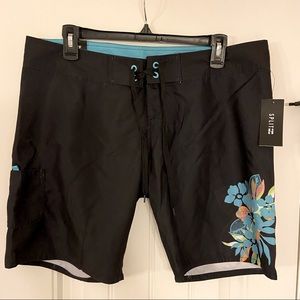 NWT black swim board shorts